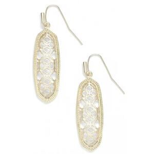 KENDRA SCOTT 14K Gold Plated Brenna Drop Earrings